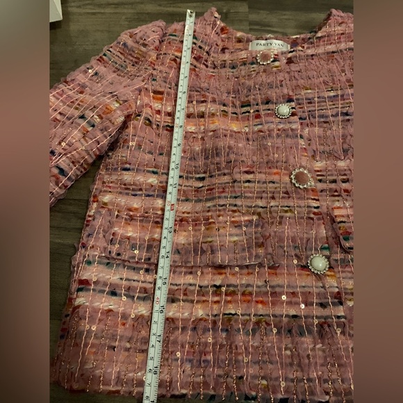 "Chanel-vibe" suit barbiecore - Picture 13 of 16